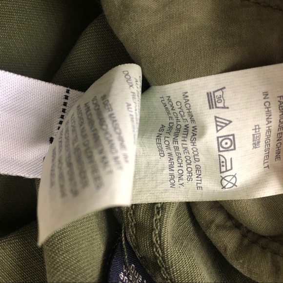 EUC! J. Crew Military Style Green Pleated Skirt 2 - Picture 12 of 12